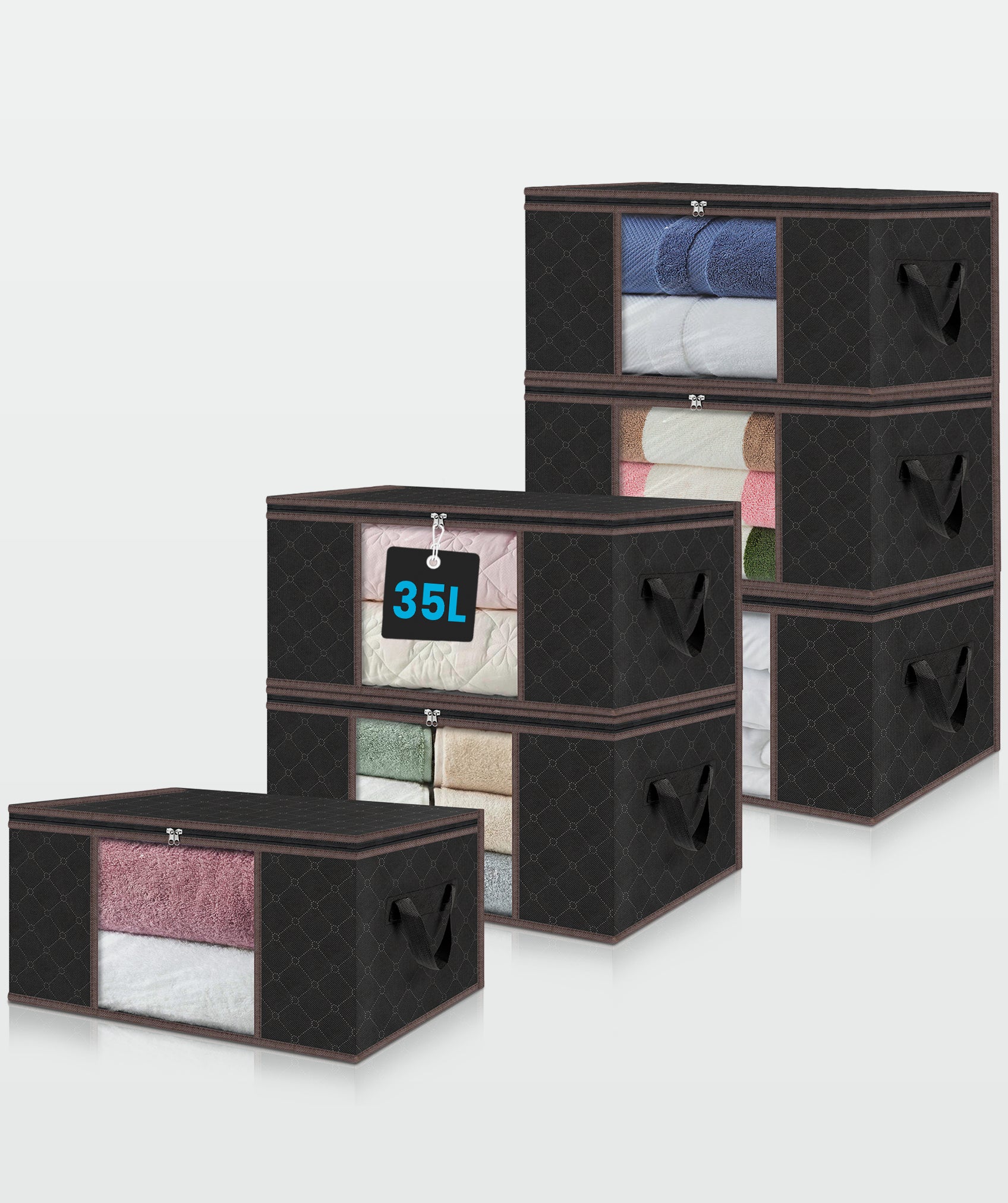 Aufbewahrungsboxen (6 einheiten)