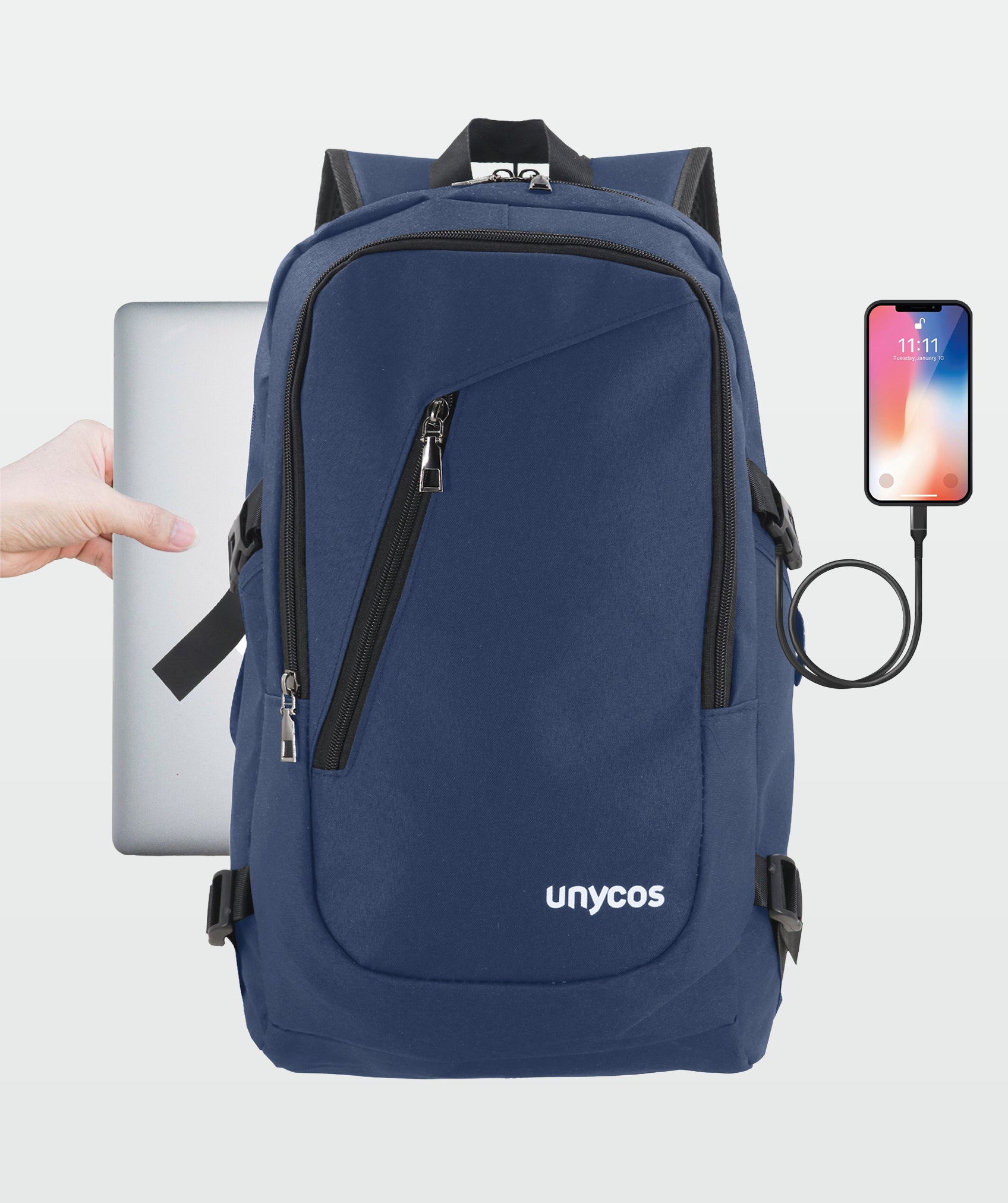 Casual rucksack für arbeit, reisen oder täglichen gebrauch