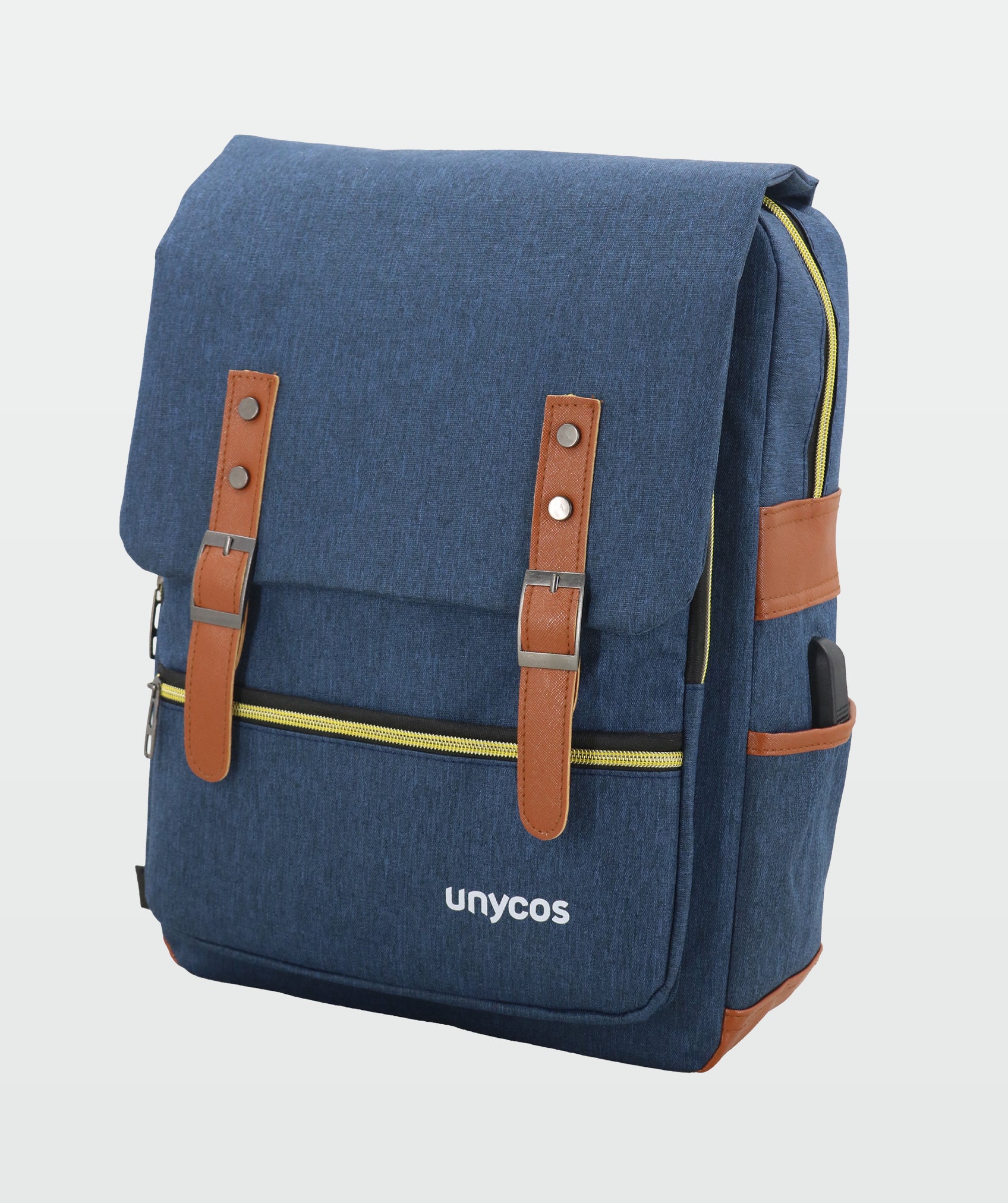 Ergonomischer rucksack im vintage stil