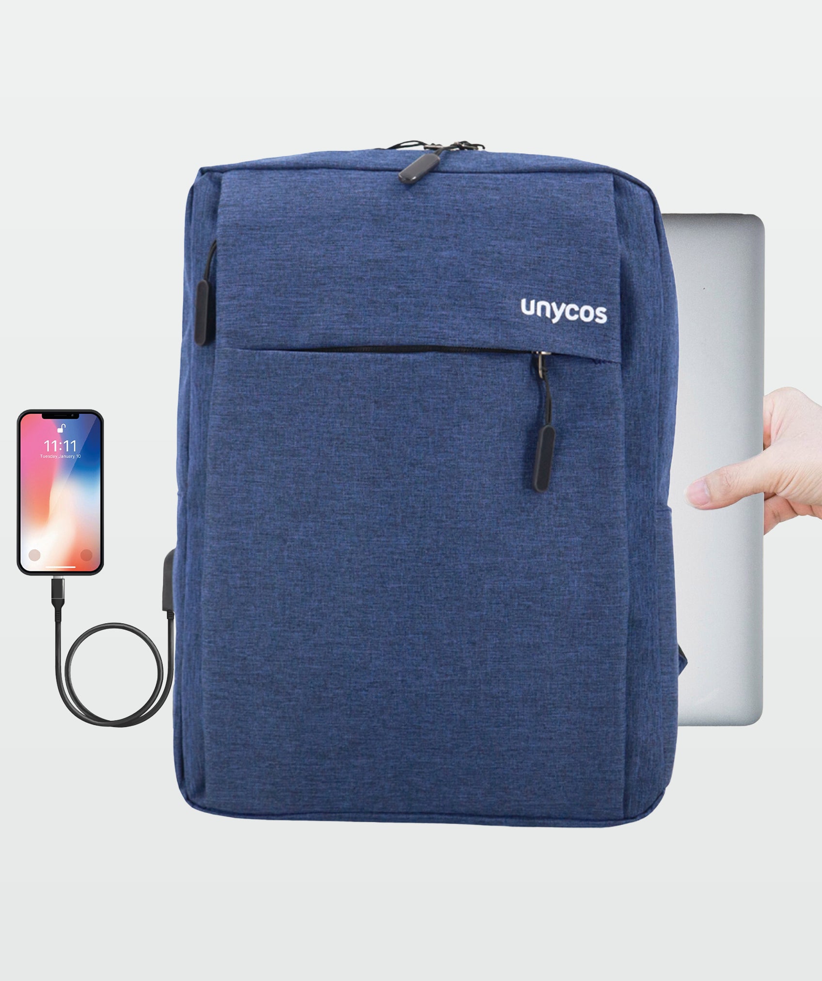 Ergonomischer und wasserfester executive-rucksack