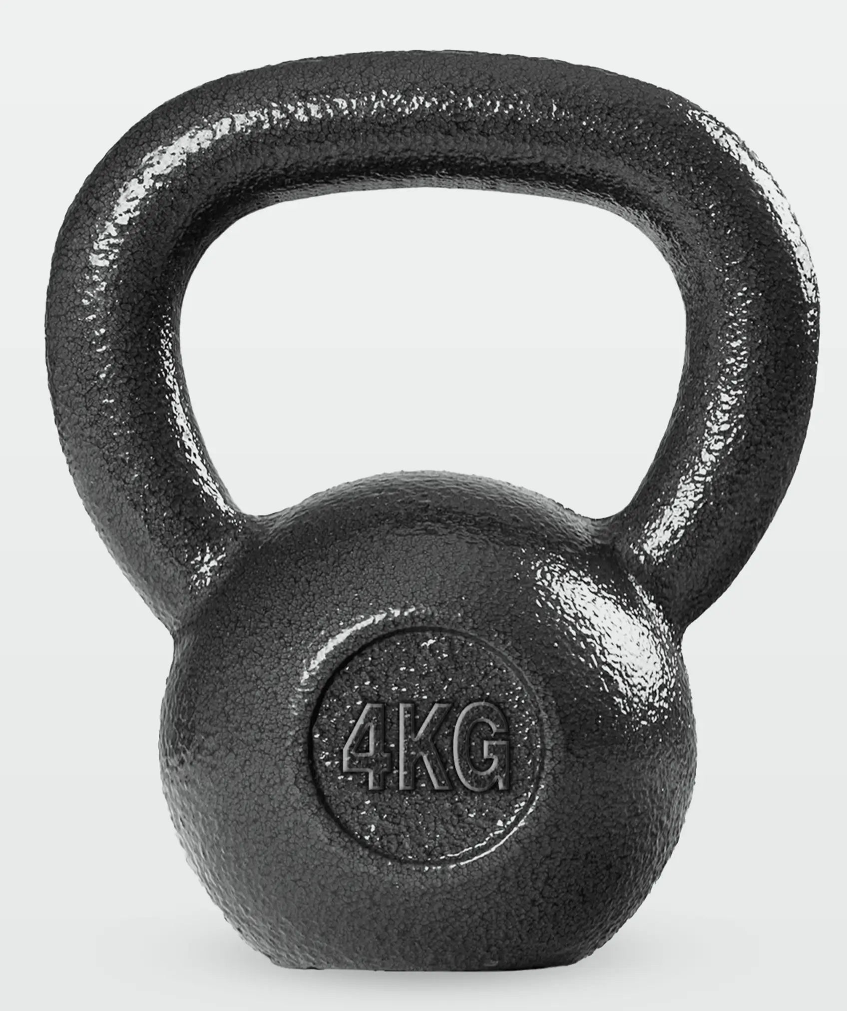 Kettlebell aus massivem eisen mit ergonomischem griff, 4-20 kg